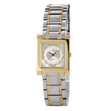Christina Watches tofarvet dameur med 0,03 carat diamanter, 137BW